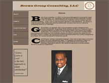 Tablet Screenshot of browngroupconsultingllc.com